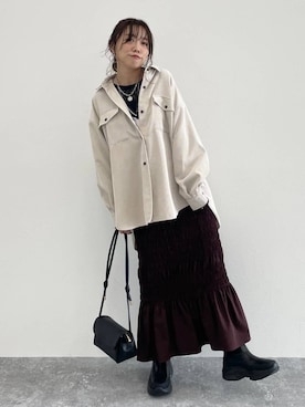 「アイテム（ショルダーバッグ）」を使った、★しーちゃん★さん（レディース・156cm・40代）の秋コーディネート