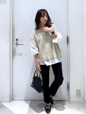 「アイテム（シャツ/ブラウス）」を使った、★しーちゃん★さん（レディース・156cm・40代）の夏コーディネート