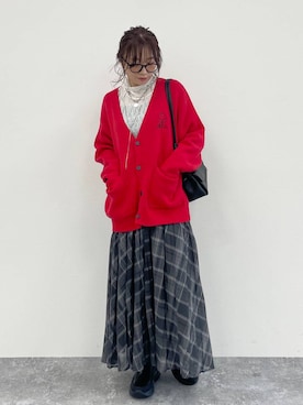 「アイテム（メガネ）」を使った、★しーちゃん★さん（レディース・156cm・40代）の秋コーディネート
