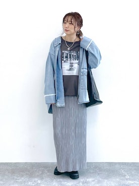 「アイテム（ローファー）」を使った、★しーちゃん★さん（レディース・156cm・40代）の夏コーディネート