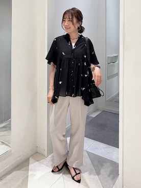 「GLOBAL WORK（グローバルワーク）のアイテム（アクセサリー）」を使った、★しーちゃん★さん（レディース・156cm）の夏コーディネート