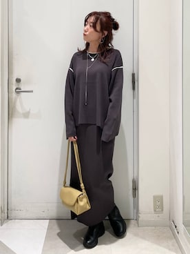 「GLOBAL WORK（グローバルワーク）のアイテム（ワンピース）」を使った、★しーちゃん★さん（レディース・156cm）の秋コーディネート