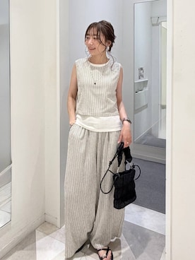 「GLOBAL WORK（グローバルワーク）のアイテム（パンツ）」を使った、★しーちゃん★さん（レディース・156cm）の夏コーディネート