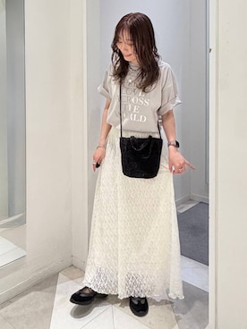 「リラックス」｜★しーちゃん★さん（レディース・156cm）の春コーディネート