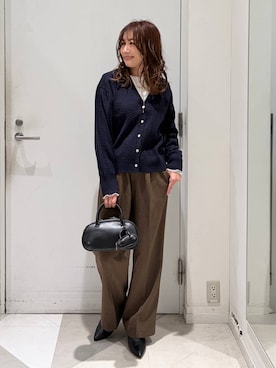 「アイテム（ハンドバッグ）」を使った、★しーちゃん★さん（レディース・156cm・40代）の冬コーディネート