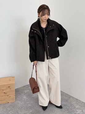 「BAYFLOW（ベイフロー）のアイテム」を使った、★しーちゃん★さん（レディース・156cm）の秋コーディネート