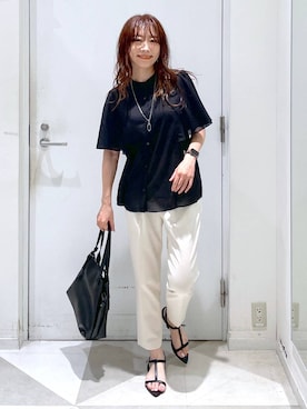 「アイテム（ショルダーバッグ）」を使った、★しーちゃん★さん（レディース・156cm・40代）の夏コーディネート