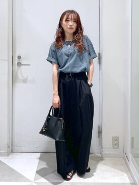 「リラックス」｜★しーちゃん★さん（レディース・156cm）の夏コーディネート