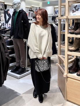 「アイテム（ネックレス）」を使った、★しーちゃん★さん（レディース・156cm・40代）の秋コーディネート