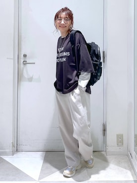 「アイテム（バックパック/リュック）」を使った、★しーちゃん★さん（レディース・156cm）の春コーディネート