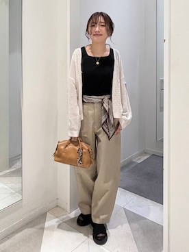 「GLOBAL WORK（グローバルワーク）のアイテム（シューズ）」を使った、★しーちゃん★さん（レディース・156cm）の春コーディネート