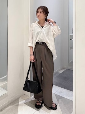 「GLOBAL WORK（グローバルワーク）のアイテム」を使った、★しーちゃん★さん（レディース・156cm）の夏コーディネート