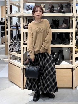 「体型カバー」｜★しーちゃん★さん（レディース・156cm）の秋コーディネート