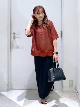 「アイテム（スカート）」を使った、★しーちゃん★さん（レディース・156cm・40代）の夏コーディネート