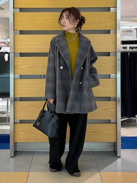 「GLOBAL WORK（グローバルワーク）のアイテム（トップス）」を使った、★しーちゃん★さん（レディース・156cm）の冬コーディネート