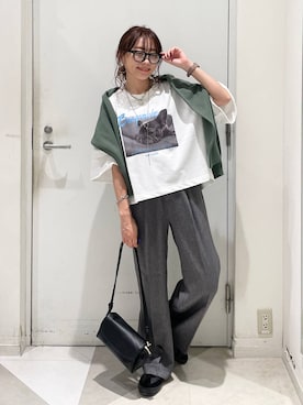 「GLOBAL WORK（グローバルワーク）のアイテム（メガネ）」を使った、★しーちゃん★さん（レディース・156cm）の秋コーディネート