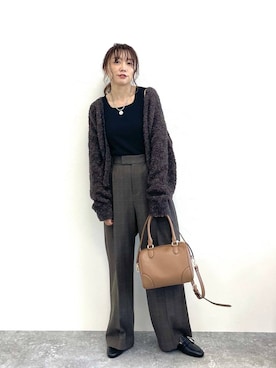 「アイテム（アクセサリー）」を使った、★しーちゃん★さん（レディース・156cm・40代）の秋コーディネート