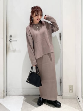 「GLOBAL WORK（グローバルワーク）のアイテム（ワンピース）」を使った、★しーちゃん★さん（レディース・156cm）の秋コーディネート