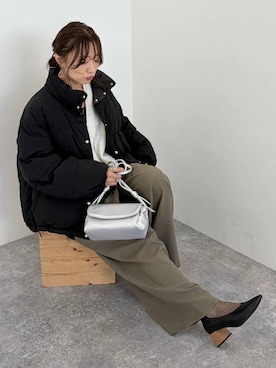 「BAYFLOW（ベイフロー）のアイテム」を使った、★しーちゃん★さん（レディース・156cm）の秋コーディネート