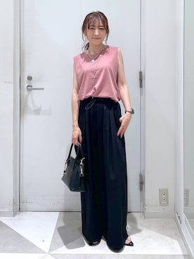 「リラックス」｜★しーちゃん★さん（レディース・156cm）の夏コーディネート