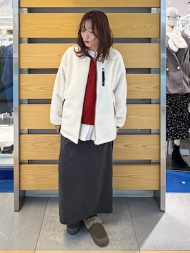 「アイテム（その他シューズ）」を使った、★しーちゃん★さん（レディース・156cm・40代）の冬コーディネート