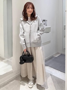 「GLOBAL WORK（グローバルワーク）のアイテム（パーカー）」を使った、★しーちゃん★さん（レディース・156cm）の冬コーディネート