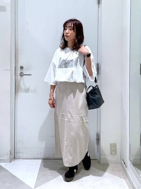 「アイテム（スニーカー）」を使った、★しーちゃん★さん（レディース・156cm・40代）の夏コーディネート