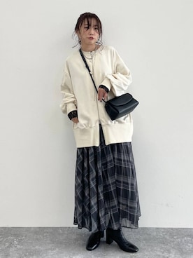 「アイテム（アクセサリー）」を使った、★しーちゃん★さん（レディース・156cm・40代）の秋コーディネート