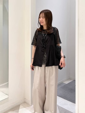 「GLOBAL WORK（グローバルワーク）のアイテム」を使った、★しーちゃん★さん（レディース・156cm）の夏コーディネート