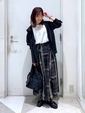 「アイテム（ローファー）」を使った、★しーちゃん★さん（レディース・156cm・40代）の夏コーディネート