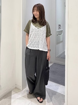 「GLOBAL WORK（グローバルワーク）のアイテム（アクセサリー）」を使った、★しーちゃん★さん（レディース・156cm）の夏コーディネート