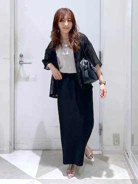 「アイテム（タンクトップ）」を使った、★しーちゃん★さん（レディース・156cm・40代）の夏コーディネート