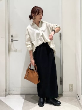 「アイテム（アクセサリー）」を使った、★しーちゃん★さん（レディース・156cm・40代）の秋コーディネート