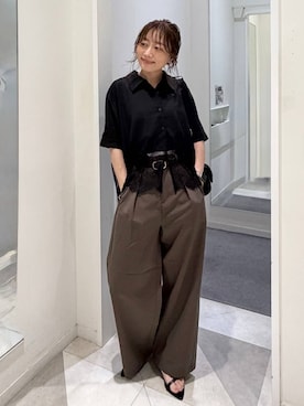 「GLOBAL WORK（グローバルワーク）のアイテム（パンツ）」を使った、★しーちゃん★さん（レディース・156cm）の夏コーディネート