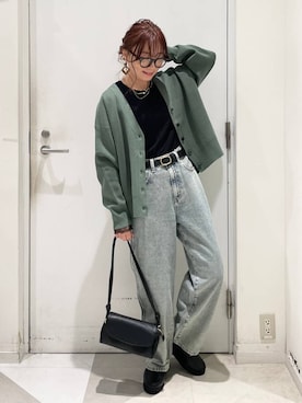 「アイテム（ローファー）」を使った、★しーちゃん★さん（レディース・156cm・40代）の秋コーディネート