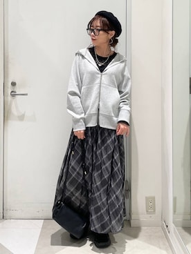 「アイテム（パーカー）」を使った、★しーちゃん★さん（レディース・156cm・40代）の秋コーディネート