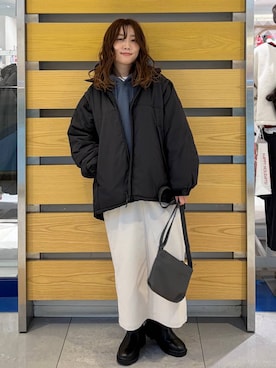 「アイテム（パーカー）」を使った、★しーちゃん★さん（レディース・156cm・40代）の冬コーディネート