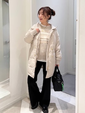 「GLOBAL WORK（グローバルワーク）のアイテム（トップス）」を使った、★しーちゃん★さん（レディース・156cm）の冬コーディネート