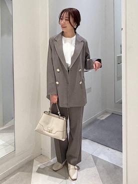 「楽ちんコーデ」｜★しーちゃん★さん（レディース・156cm）の冬コーディネート