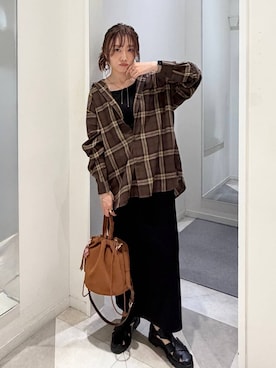 「GLOBAL WORK（グローバルワーク）のアイテム（バッグ）」を使った、★しーちゃん★さん（レディース・156cm）の夏コーディネート