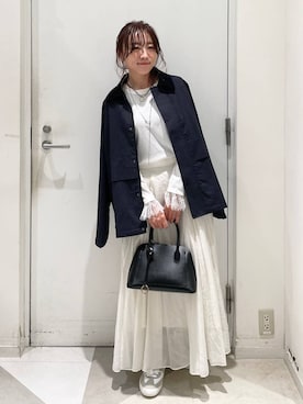 「アイテム（ミリタリージャケット）」を使った、★しーちゃん★さん（レディース・156cm）の秋コーディネート