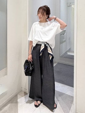 「GLOBAL WORK（グローバルワーク）のアイテム（パンツ）」を使った、★しーちゃん★さん（レディース・156cm）の夏コーディネート
