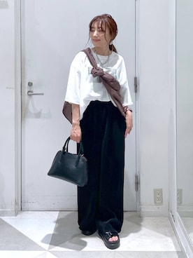 「アイテム（ネックレス）」を使った、★しーちゃん★さん（レディース・156cm・40代）の夏コーディネート