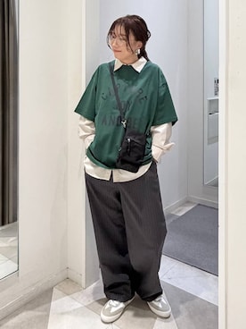 「GLOBAL WORK（グローバルワーク）のアイテム」を使った、★しーちゃん★さん（レディース・156cm）の春コーディネート