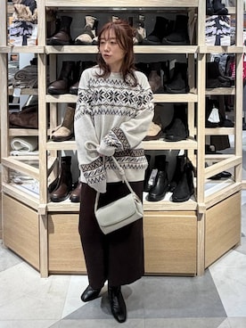 「アイテム（スカート）」を使った、★しーちゃん★さん（レディース・156cm・40代）の冬コーディネート