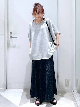 「GLOBAL WORK（グローバルワーク）のアイテム（シューズ）」を使った、★しーちゃん★さん（レディース・156cm）の春コーディネート