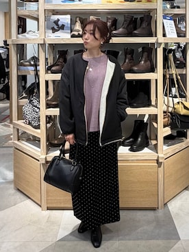 「GLOBAL WORK（グローバルワーク）のふわふわHugmeドルマンプルオーバー/595406（ニット/セーター）」を使った、★しーちゃん★さん（レディース・156cm）の秋コーディネート