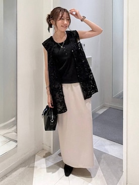 「GLOBAL WORK（グローバルワーク）のアイテム（アクセサリー）」を使った、★しーちゃん★さん（レディース・156cm）の夏コーディネート