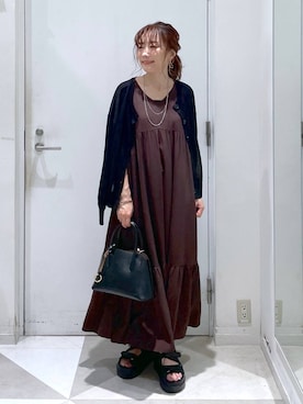 「アイテム（カーディガン/ボレロ）」を使った、★しーちゃん★さん（レディース・156cm・40代）の夏コーディネート