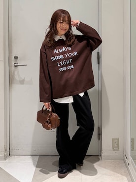 「アイテム（ハンドバッグ）」を使った、★しーちゃん★さん（レディース・156cm・40代）の冬コーディネート